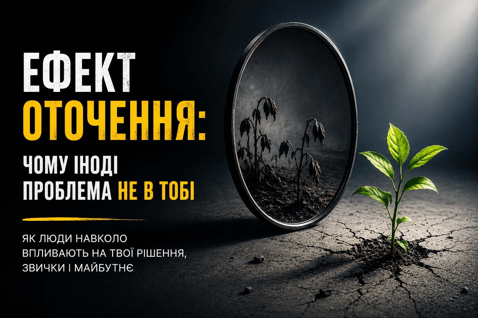 Ефект оточення: чому іноді проблема не в тобі